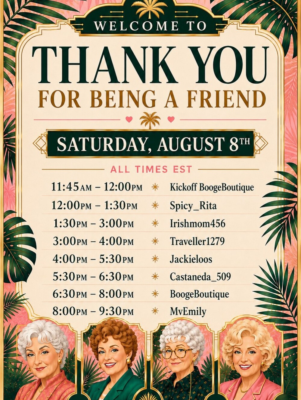 Join TYFBAF Show!